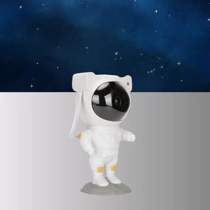 Astronot Şekilli Galaxy Projeksiyon Lambası Nebula Efektli Dekoratif Lamba