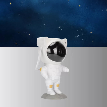 8 Efektli Astronot Galaxy Projektör Uzaktan Kumandalı LED Gece Lambası