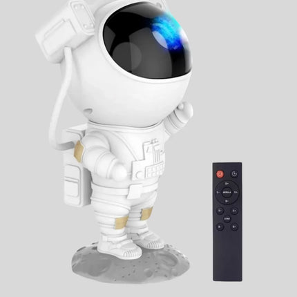 Bluetooth Müzikli Astronot Projeksiyon Lambası Yıldız ve Ay Efektli