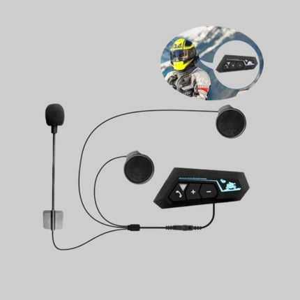 BT22 Kask Bluetooth Kulaklık 5.0 Gürültü Engelleyici ve Eller Serbest Kullanım