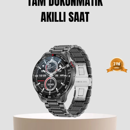 100mAh Şarjlı Akıllı Saat – Mesaj Bildirimi, Müzik Kontrolü ve Ergonomik Tasarım