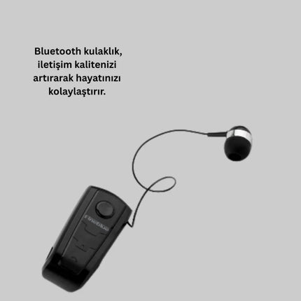 Ergonomik Bluetooth Kulaklık – 8 Saat Konuşma, Gürültü Azaltıcı Mikrofon