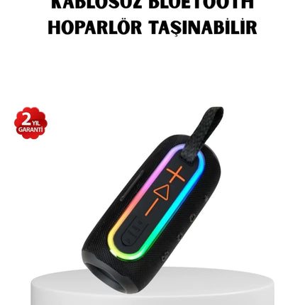 Kablosuz Hoparlör – Bluetooth 5.1, Güçlü Bas ve 10 Metre Menzil