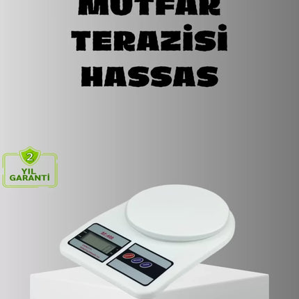 Taşınabilir Hassas Tartı – 5kg Kapasite, 1g Ölçüm, Gram ve Ons Desteği