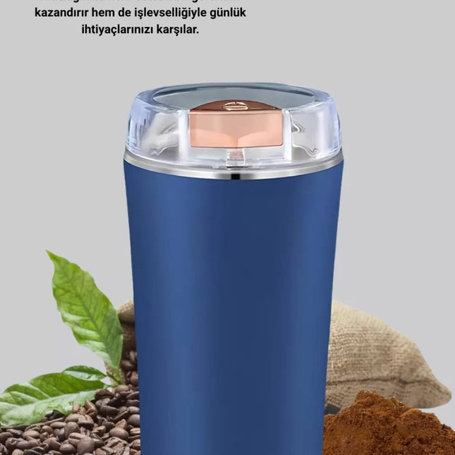 Paslanmaz Çelik Kahve ve Baharat Öğütücü – Otomatik Mekanizma