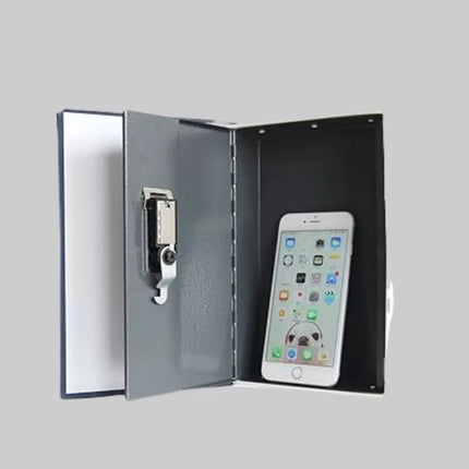 Gizli Kitap Kasa – Metal Gövdeli, Anahtarlı