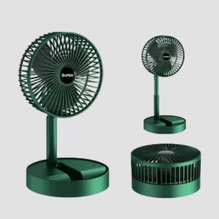 Katlanabilir Mini Fan – 3 Kademeli Soğutma, Şarjlı