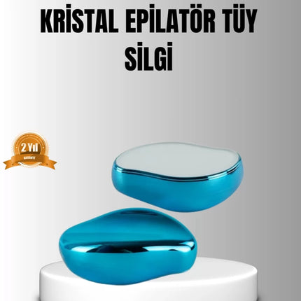Kristal Tüy Alıcı Epilatör – Acısız, Pratik ve Cilt Dostu Tüy Temizliği