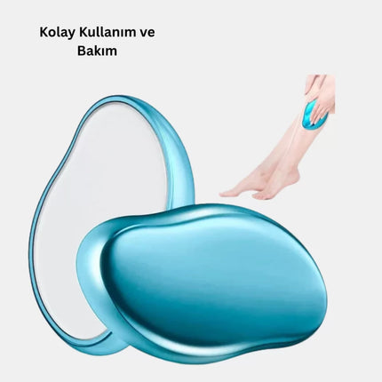 Kristal Tüy Alıcı Epilatör – Acısız, Pratik ve Cilt Dostu Tüy Temizliği