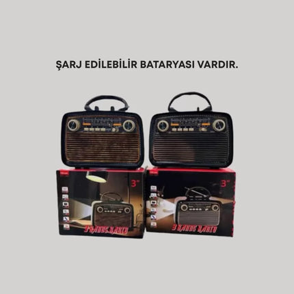 Kablosuz Bluetooth Hoparlör – Yüksek Ses Kalitesi, Uzun Pil Ömrü, FM ve AM Radyo Fonksiyonu