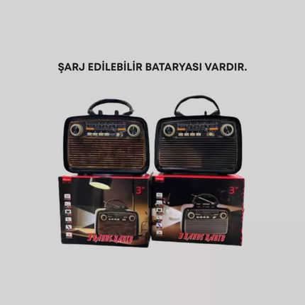 Bluetooth Hoparlör – Kablosuz Bağlantı, Geniş Ses Alanı, Radyo Destekli, Hafif ve Taşınabilir