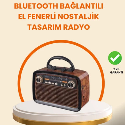 Bluetooth Hoparlör – Kablosuz Bağlantı, Geniş Ses Alanı, Radyo Destekli, Hafif ve Taşınabilir