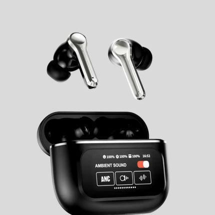 ANC Teknolojili Kablosuz Bluetooth Kulaklık – Dokunmatik, Dijital Göstergeli, Yüksek Ses Kalitesi