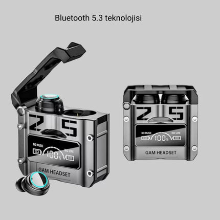 Kablosuz Bluetooth 5.3 Kulaklık – Aktif Gürültü Engelleme ve Gecikmesiz Oyun Modu