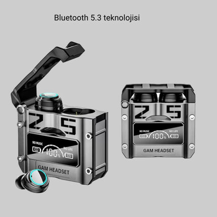 Kablosuz Bluetooth 5.3 Kulaklık – Aktif Gürültü Engelleme ve Gecikmesiz Oyun Modu