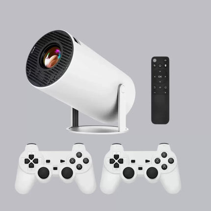 4K Wi-Fi 6 Projeksiyon Cihazı – 10.000+ Oyun Desteği, Kablosuz Bağlantı ve Çoklu Giriş Portları Yeni Nesil