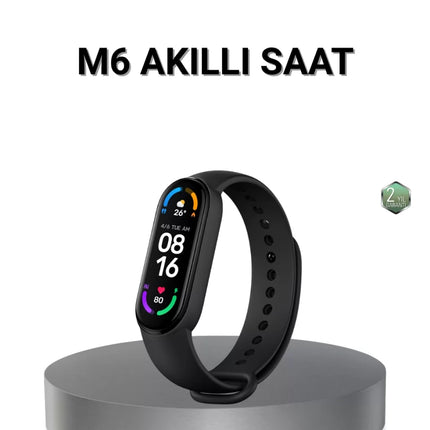 Akıllı Bileklik – Kalp Atış, Uyku ve Adım Takibi, IP67 Su Geçirmez