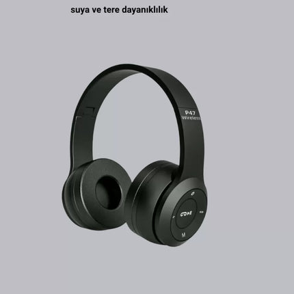 Kablosuz Bluetooth Kulaklık – Suya Dayanıklı ve Uzun Ömürlü Kullanım