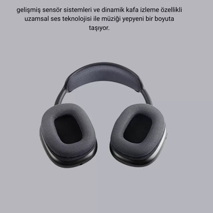 Bluetooth 5.0 Kulak Üstü Kulaklık – Gürültü Engelleme, Uzamsal Ses, Hızlı Şarj
