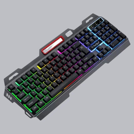 Profesyonel Oyuncu Klavye Mouse Seti – RGB Işıklı, Türkçe Q, DPI Ayarlı, Dayanıklı Gövde