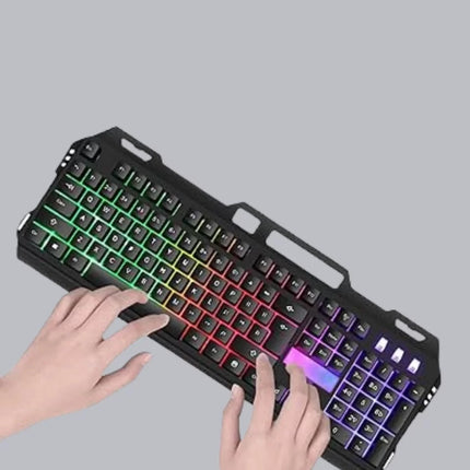 RGB Işıklı Oyuncu Klavye Mouse Seti – Türkçe Q, Ayarlanabilir DPI, Ergonomik ve Dayanıklı Tasarım