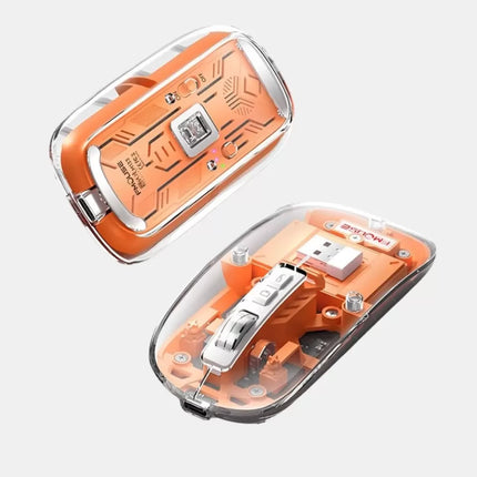 Çift Modlu Kablosuz Bluetooth 5.0 + 2.4GHz Mouse – 3 Cihaz Bağlantılı, Hızlı Geçiş Düğmeli