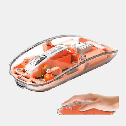 Çift Modlu Kablosuz Bluetooth 5.0 + 2.4GHz Mouse – 3 Cihaz Bağlantılı, Hızlı Geçiş Düğmeli