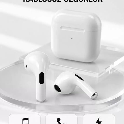 Bluetooth 5.3 TWS Kablosuz Kulak İçi Kulaklık 25 Metre Menzil Şarj Kutulu