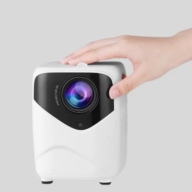 Mini Akıllı Projektör – 1080P Full HD, 64GB Depolama, 2GB RAM, Uzaktan Kumanda Destekli Yeni Nesil