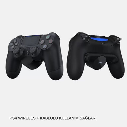 PS4 Kablosuz Oyun Kolu V2 – Bluetooth Bağlantılı, Titreşimli, PC ve Mobil Uyumlu