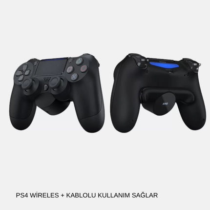 Titreşimli Kablosuz Oyun Kolu – PS4, PC, Mobil, Tablet ve Steam Uyumlu