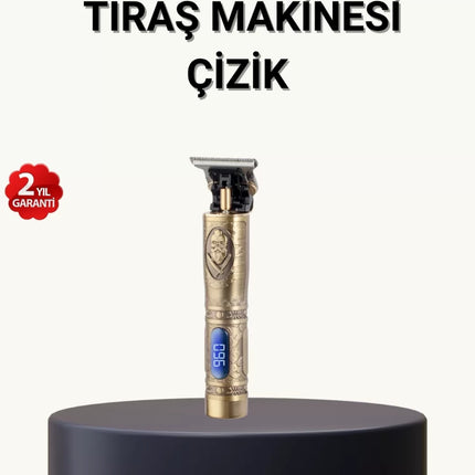 Profesyonel Kablosuz Tıraş Makinesi – 1-2 Saat Kesintisiz Kullanım