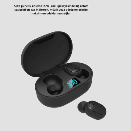 Bluetooth Kulaklık – Gürültü Önleyici, Mikrofonlu, Uzun Pil Ömürlü Kablosuz Kulaklık