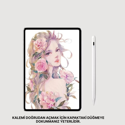 Akıcı Yazı ve Çizim için Eğim Sensörlü Dijital Kalem – 20 Saat Kesintisiz Kullanım