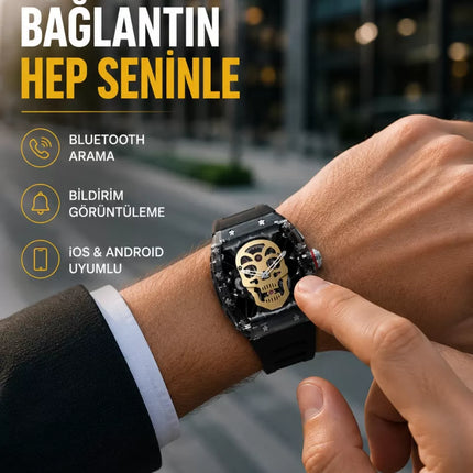 Uzun Pil Ömürlü Akıllı Saat Günlük ve Spor Kullanım