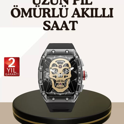 Dokunmatik Akıllı Saat Sesli Asistanlı Geniş Özellikli