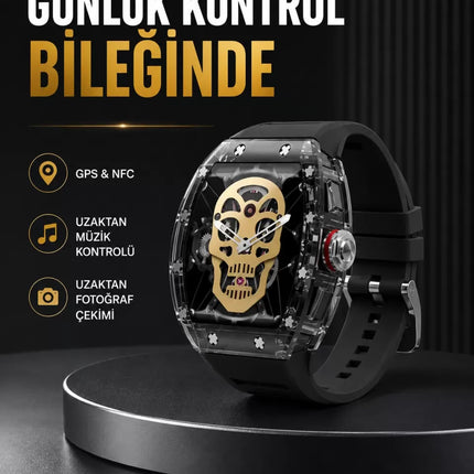 GPS ve NFC Özellikli Akıllı Saat iOS Android Uyumlu
