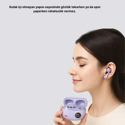 YXG10 Spor Tipi Kulak Arkası Kulaklık Kaymaz Aerodinamik Tasarım