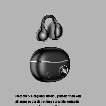 Açık Tasarım Spor Kulaklık Hafif Silikon Kaplama APTX Ses Teknolojili