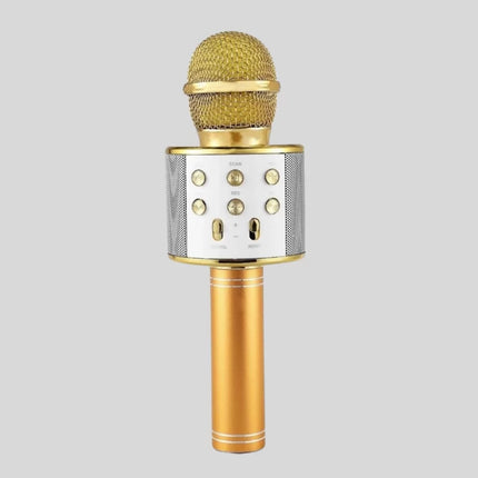 Bluetooth Karaoke Mikrofon Şarjlı Uzun Pil Ömürlü Çok Fonksiyonlu