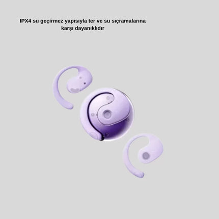 S05 Bluetooth 5.3 Kulaklık IPX4 Su Geçirmez Hızlı Eşleşme Güçlü Stereo Ses