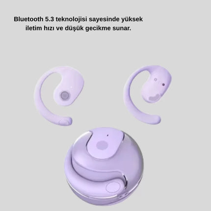 S05 Bluetooth 5.3 Kulaklık IPX4 Su Geçirmez Hızlı Eşleşme Güçlü Stereo Ses