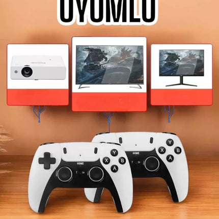 Joystick Çift Kollu Oyun Kolu Retro Oyun Yüksek Çözünürlüklü 3D Game
