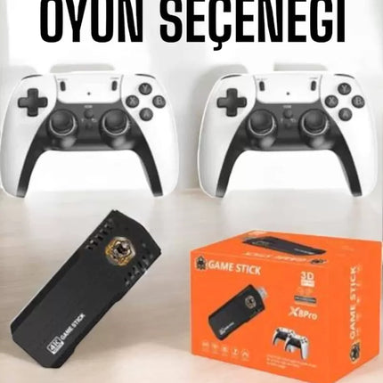 Joystick Çift Kollu Oyun Kolu Retro Oyun Yüksek Çözünürlüklü 3D Game