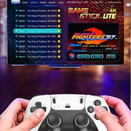 Joystick Çift Kollu Oyun Kolu Retro Oyun Yüksek Çözünürlüklü 3D Game