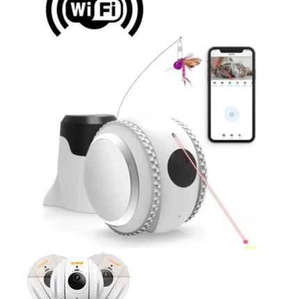 WiFi Akıllı Takip Kamerası Lazer Oyunlu Evcil Hayvan Gözetim Sistemi