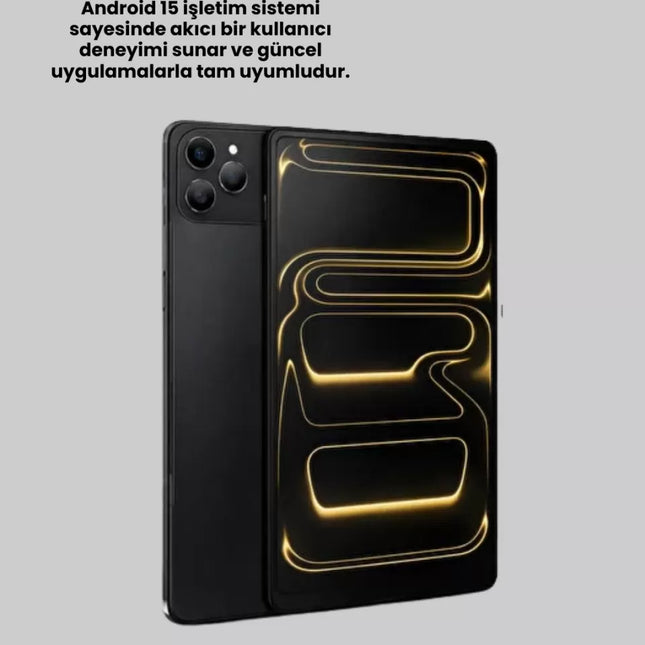 10.1 İnç IPS Ekranlı Android Tablet Bilgisayar Seti Çok Fonksiyonlu Kullanım