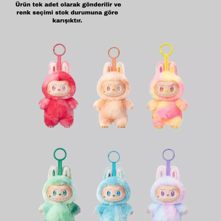 Dekoratif Yumuşak Labubu Peluş Figür – Koleksiyonluk ve Çocuklara Uygun Hediye 20 cm