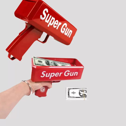 Elektrikli Money Gun Oyuncak Parti Tabancası