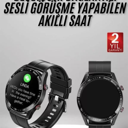 Spor Akıllı Saat Suya Dayanıklı Geniş Ekran ve Güçlü Batarya